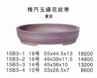 楕円鉢(中品鉢）