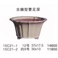 古鏡型盆栽鉢(中品鉢）
