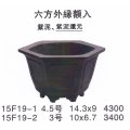 六角鉢（小品鉢）