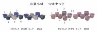 ミニ盆栽鉢セット（３号１２品）