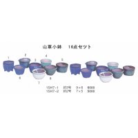 ミニ盆栽鉢セット（２号・３号１６品）