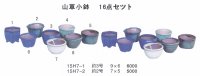 ミニ盆栽鉢セット（２号・３号１６品）