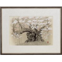 「山高神代桜（春爛漫）」　作者/広森雄