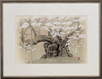 「山高神代桜（春爛漫）」　作者/広森雄