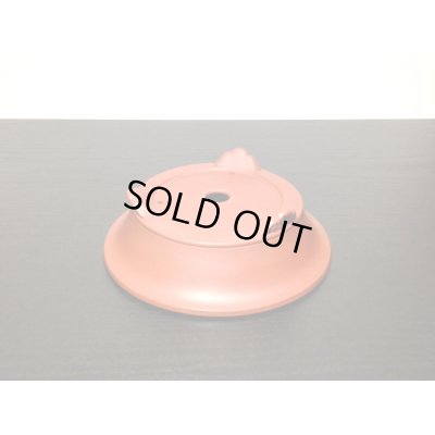 画像7: 常滑鉢 「美芸」 朱泥雲足外縁丸鉢