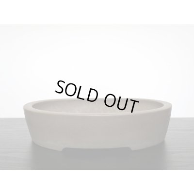 画像8: 常滑鉢 「喜仙」 切足内縁楕円鉢