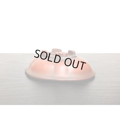 画像9: 常滑鉢　「美芸」　朱泥外縁木瓜鉢