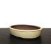 画像3: 常滑鉢　「松泉焼　山秋」　白釉内縁楕円鉢
