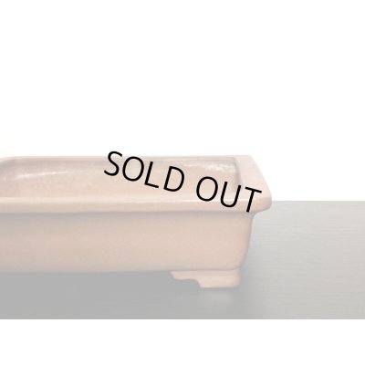 画像4: 常滑鉢　「中野行山」　外縁長方鉢