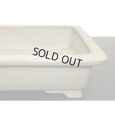 画像7: 常滑鉢 「中野行山」 外縁長方鉢