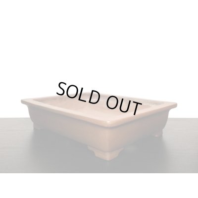 画像3: 常滑鉢　「中野行山」　外縁長方鉢