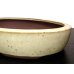 画像5: 常滑鉢　「松泉焼　山秋」　白釉内縁楕円鉢