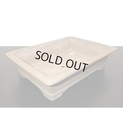 画像5: 常滑鉢　「中野行山」　外縁長方鉢