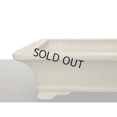 画像4: 常滑鉢 「中野行山」 外縁長方鉢