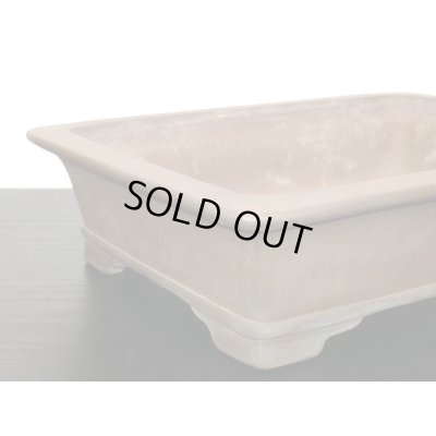 画像7: 常滑鉢　「中野行山」　外縁長方鉢