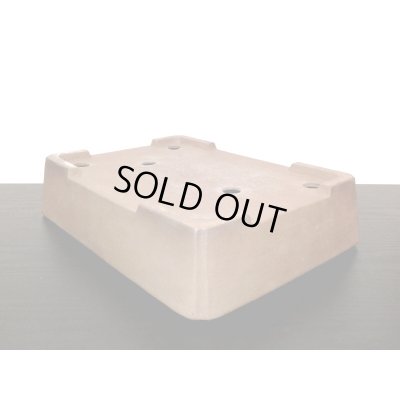 画像8: 常滑鉢　「中野行山」　紫泥内縁隅入長方鉢