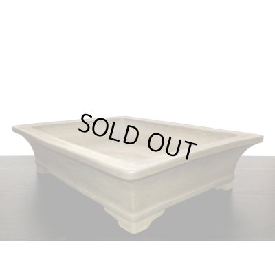 画像6: 常滑鉢 「中野行山」 外縁長方鉢