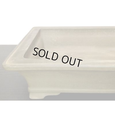 画像5: 常滑鉢 「中野行山」 外縁長方鉢