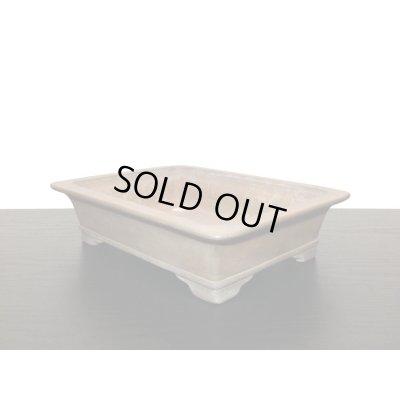 画像3: 常滑鉢　「中野行山」　外縁長方鉢