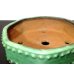 画像5: 常滑鉢　「秀峰」　緑釉内縁八角太鼓鉢