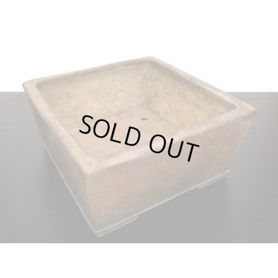 画像4: 常滑鉢　「正山」　内縁正方鉢