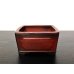 画像3: 常滑鉢　「美芸」　釘彫東海道五十三次四宿図正方鉢