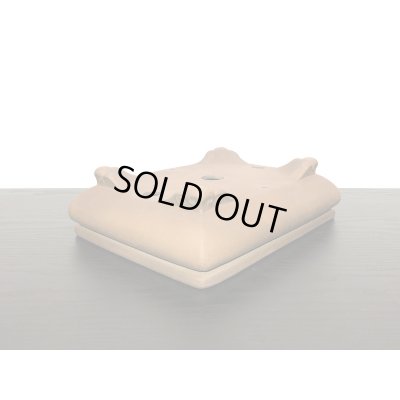 画像4: 常滑鉢　「銭号」　袋式雲脚長方鉢