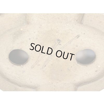 画像5: 常滑鉢　「松下凡才」　南蛮楕円鉢