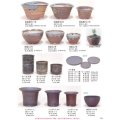 信楽焼小品盆栽鉢（カタログ）