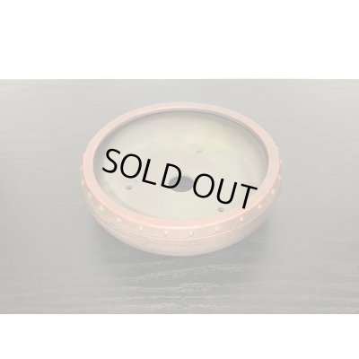 画像4: 常滑鉢　「美芸」　内縁鋲打丸鉢