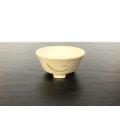 沈壽官窯小品盆栽鉢　薩摩焼/薩摩　「金のじ」　盆器外縁
