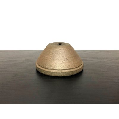 画像6: 常滑鉢　「松下凡才」　帯縁丸鉢