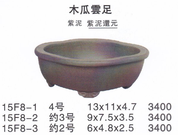 画像1: 木瓜鉢（小品鉢） (1)