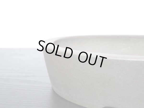 画像7: 常滑鉢 「喜仙」 切足内縁楕円鉢 (7)