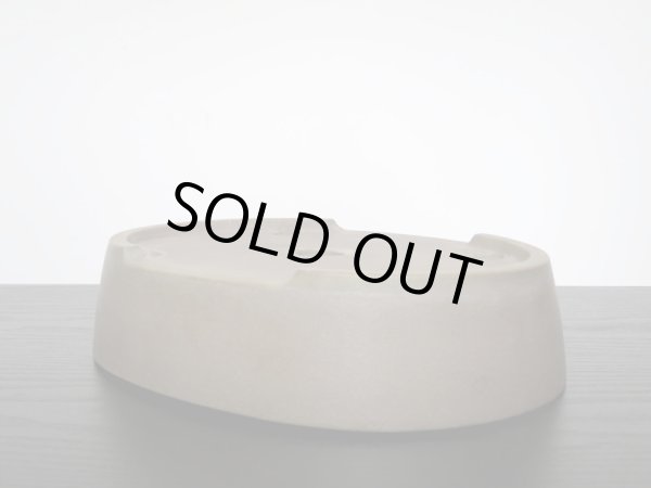 画像5: 常滑鉢 「喜仙」 切足内縁楕円鉢 (5)