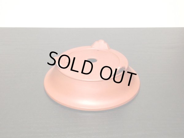 画像7: 常滑鉢 「美芸」 朱泥雲足外縁丸鉢 (7)