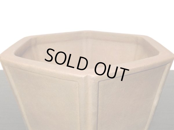 画像5: 常滑鉢　「久田佳山」　隅入六角鉢 (5)