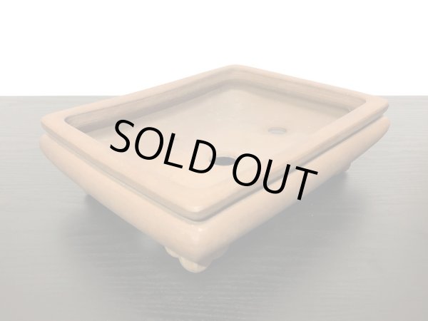 画像7: 常滑鉢　「銭号」　袋式雲脚長方鉢 (7)