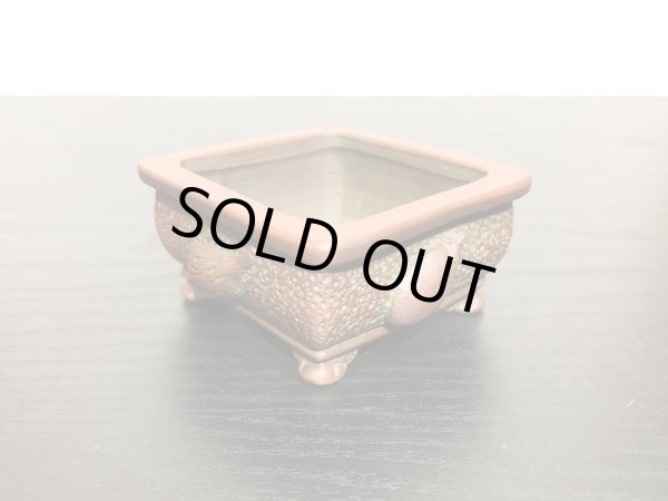 画像8: 常滑鉢　「美芸」　朱泥外縁野菜付小鉢 (8)