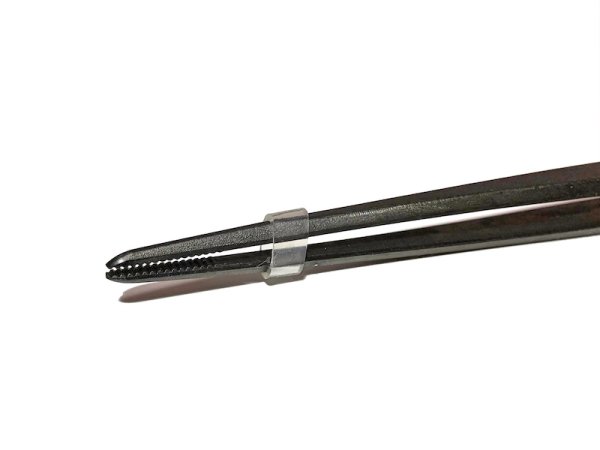 画像3: 松葉抜きピンセット(黒染)直(昌国) (3)