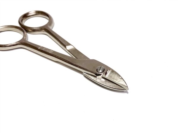 画像2: 白染針金切小鋏(昌国) (2)