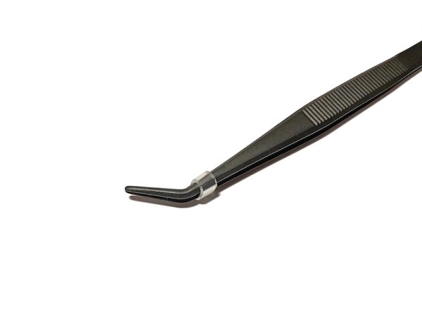 画像2: 曲がりピンセット(昌国) (2)