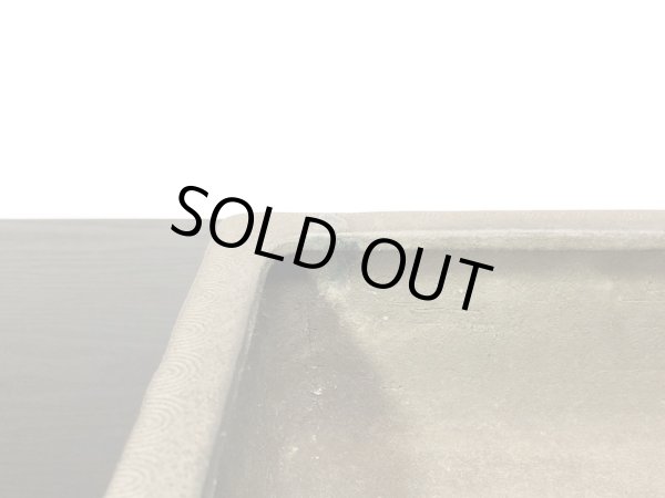 画像8: 常滑鉢　「松泉焼　十王堂」　木目内縁切立長方鉢 (8)