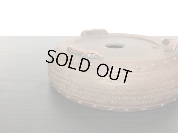 画像5: 常滑鉢　「美芸」　内縁鋲打丸鉢 (5)