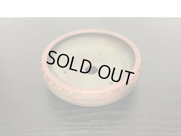 画像4: 常滑鉢　「美芸」　内縁鋲打丸鉢 (4)