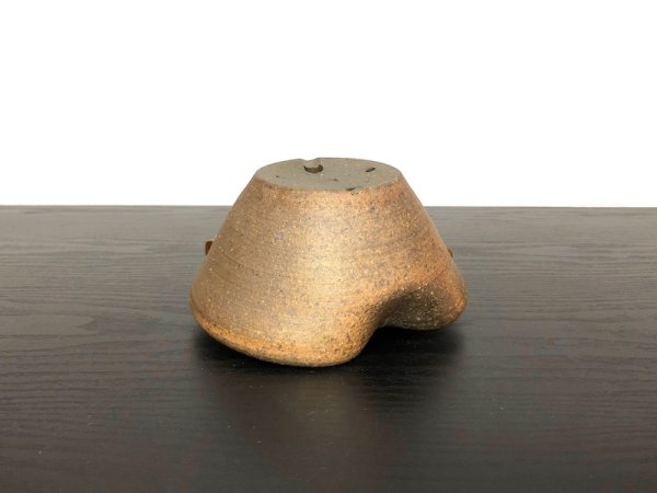 画像6: 常滑鉢　「黎鳳」　変形丸鉢 (6)