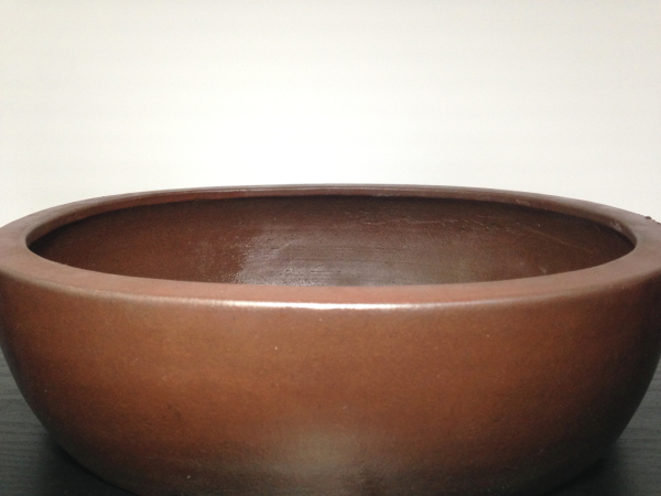 ラッピング不可】 N052 釉 楕円鉢 釘 手練り 山秋 - 陶芸